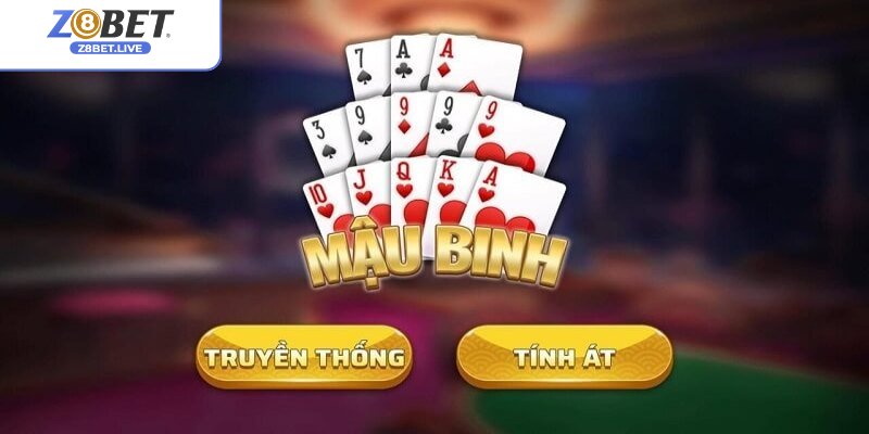 Mậu Binh Là Gì? Cách Chơi Và Mẹo Chơi Thắng Ở Z8bet Giới thiệu cơ bản về game bài Mậu Binh online