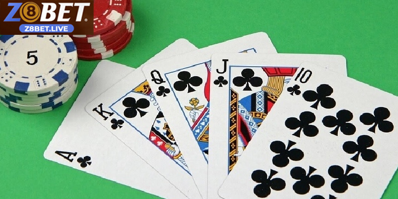Tay Bài Quyền Lực Giá Trị Nhất Poker Z8BET – Thùng Phá Sảnh Thùng phá sảnh là gì và giá trị của nó trong game bài Poker