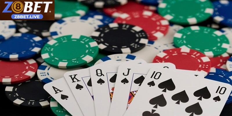 Tay Bài Quyền Lực Giá Trị Nhất Poker Z8BET – Thùng Phá Sảnh Cách nhận biết thùng phá sảnh khi chơi Poker nhanh và chính xác